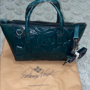 Patricia Nash handbag in dark teal